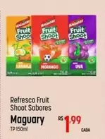 Oferta de Maguary - Refresco Fruit Shoot Sabores por R$1,99 em Super Muffato