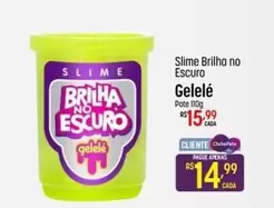 Oferta de Rs - Slime Brilha No Escuro por R$15,99 em Super Muffato