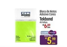 Oferta de Rs - Bloco De Notas Adesivo Cores por R$6,89 em Super Muffato