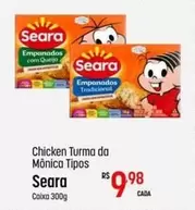 Oferta de Seara - Chicken Turma Da Mônica Tipos por R$9,98 em Super Muffato