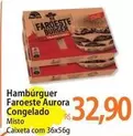 Oferta de Aurora - Hambúrguer Faroeste  Congelado por R$32,9 em Atacadão