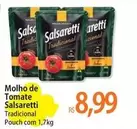 Oferta de Salsaretti - Molho De Tomate por R$8,99 em Atacadão