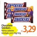 Oferta de Snickers - Chocolate por R$3,29 em Atacadão