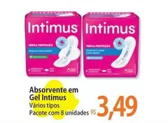 Oferta de Intimus - Absorvente Em Gel por R$3,49 em Atacadão