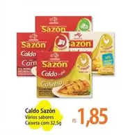 Oferta de Sazón - Caldo por R$1,85 em Atacadão