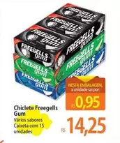 Oferta de Freegells - Chiclete por R$14,25 em Atacadão