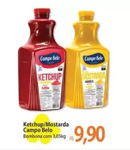 Oferta de Campo Belo - Ketchup/mostarda por R$9,9 em Atacadão