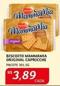 Oferta de Original - Biscoito Mammamia  Capriche por R$3,89 em Assaí Atacadista