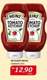 Oferta de Heinz - Ketchup por R$12,9 em Assaí Atacadista