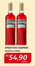 Oferta de Campari - Aperitivo Garrafa por R$54,9 em Assaí Atacadista