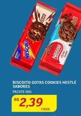 Oferta de Nestlé - Biscoito Gotas Cookies Sabores por R$2,39 em Assaí Atacadista