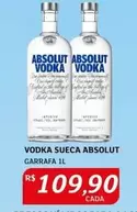 Oferta de Absolut - Vodka por R$109,9 em Assaí Atacadista