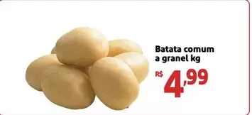 Oferta de A Granel - Batata Comum por R$4,99 em Mini Extra