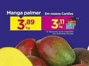 Oferta de Manga Palmer por R$3,89 em Carrefour