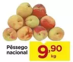 Oferta de Nacional - Pêssego Nacional por R$9,9 em Carrefour