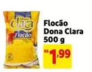 Oferta de Dona Clara - Flocão por R$1,99 em Mercado Extra