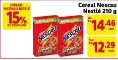 Oferta de Nestlé - Cereal Nescau por R$12,29 em Mercado Extra