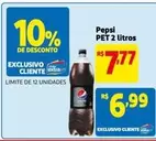 Oferta de Pepsi -  Pet 2 Litros por R$7,77 em Mercado Extra