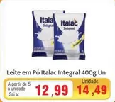 Oferta de Italac - Leite Em Pó Integral por R$12,99 em Spani Atacadista