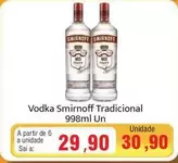 Oferta de Smirnoff - Tradicional por R$29,9 em Spani Atacadista