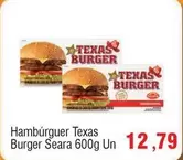 Oferta de Texas - Hamburguer  Burger por R$12,79 em Spani Atacadista