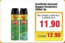 Oferta de Baygon - Inseticida Aerossol por R$12,9 em Spani Atacadista