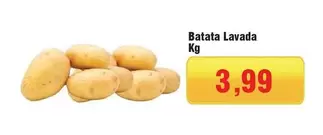 Oferta de Batata Lavada por R$3,99 em Spani Atacadista