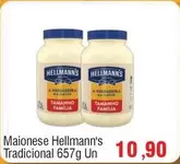 Oferta de Hellmann's - Maionese Tradicional por R$10,9 em Spani Atacadista