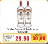 Oferta de Smirnoff - Tradicional por R$29,9 em Spani Atacadista