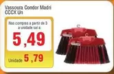 Oferta de Condor - Vassoura Ccck Un por R$5,49 em Spani Atacadista