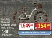 Oferta de Munique - Bicicleta  Shimano Cabo Freio A Disco por R$1549 em Super Muffato