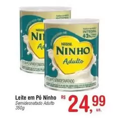 Oferta de Ninho - Leite Em Pó por R$24,99 em Fort Atacadista