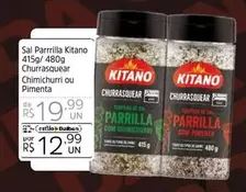 Oferta de Kitano - Sal Parrilla por R$19,99 em Supermercado Dalben