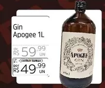 Oferta de Apogee - Gin por R$59,99 em Supermercado Dalben