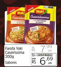 Oferta de Yoki - Farofa Caseirissima por R$6,69 em Supermercado Dalben