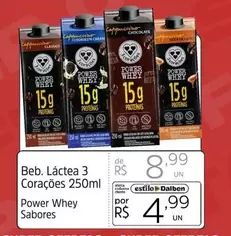 Oferta de 3 Corações - Beb. Láctea  por R$8,99 em Supermercado Dalben