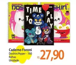 Oferta de Foroni - Caderno por R$27,9 em Atacadão