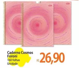 Oferta de Foroni - Caderno Cosmos por R$26,9 em Atacadão