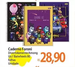 Oferta de Foroni - Caderno por R$28,9 em Atacadão