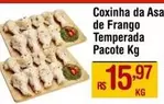 Oferta de Pacote - Coxinha Da Asa De Frango Temperada por R$15,97 em Max Atacadista