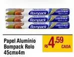 Oferta de Bompack - Papel Alumínio por R$4,59 em Max Atacadista