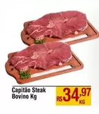 Oferta de Steak - Capitao Steak Bovino por R$34,97 em Max Atacadista