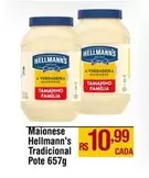 Oferta de Hellmann's - Maionese Tradicional Pote por R$10,99 em Max Atacadista