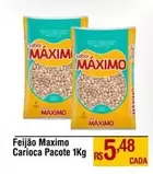 Oferta de Carioca - Feijão por R$5,48 em Max Atacadista