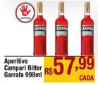 Oferta de Campari - Aperitivo  Bitter Garrafa por R$57,99 em Max Atacadista