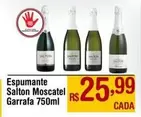 Oferta de Salton - Espumante Moscatel por R$25,99 em Max Atacadista