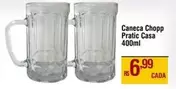 Oferta de Caneca -  Chopp Pratic Casa por R$6,99 em Max Atacadista