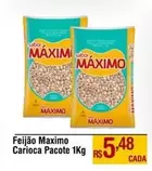 Oferta de Carioca - Feijão por R$5,48 em Max Atacadista