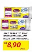 Oferta de Embalixo - Saco Para Lixo Pia E Banheiro por R$8,9 em Assaí Atacadista