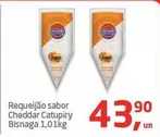 Oferta de Catupiry - Requeijão Sabor Cheddar por R$43,9 em Tenda Atacado